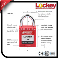 25mm Steel Short Shackle Lockout Tagout Gembok